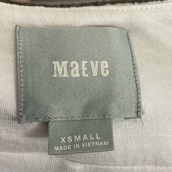 Anthropologie Maeve Spring Chevron Striped Skirt - Picture 3 of 4